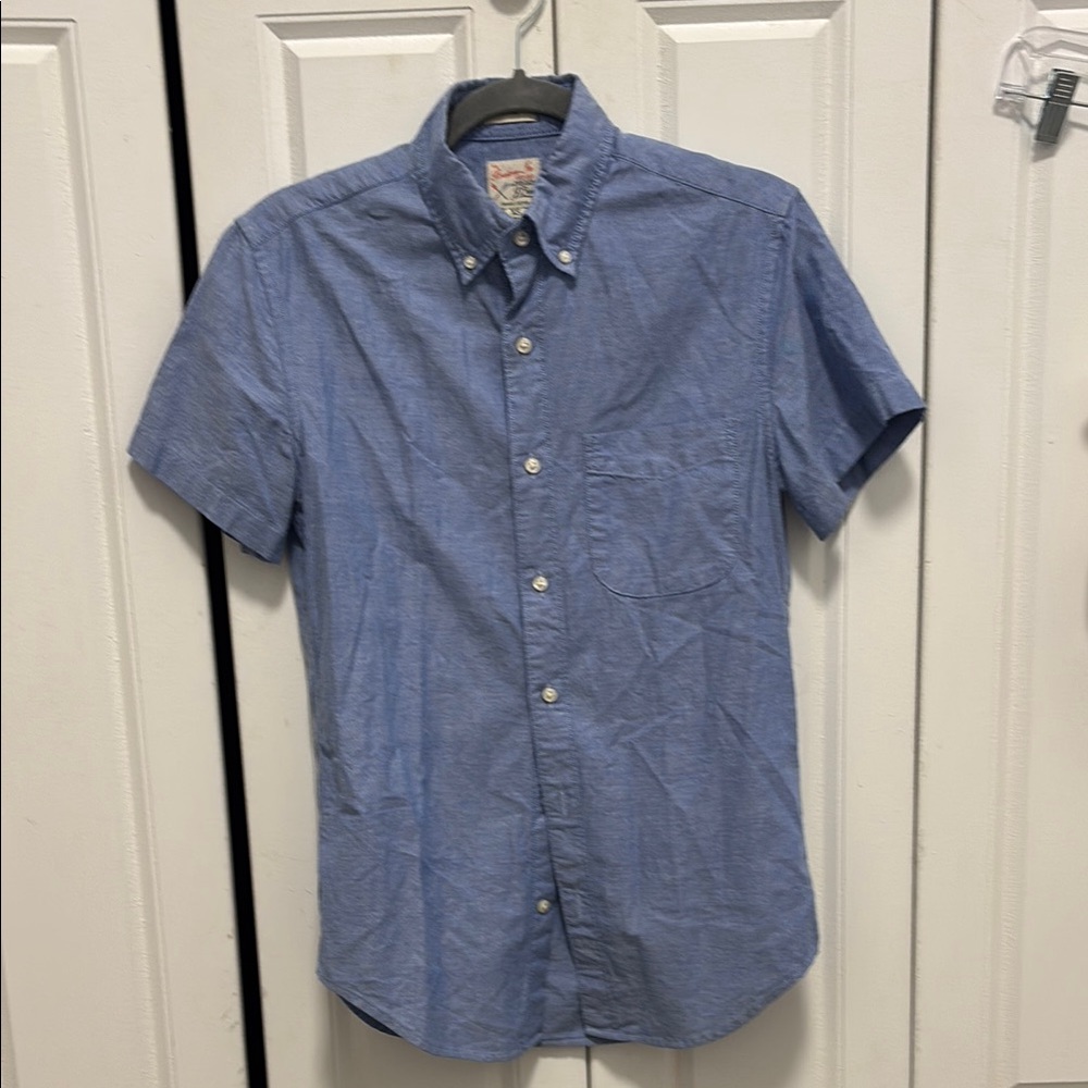 J. Crew Light Blue Casual Button Down Shirt